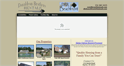 Desktop Screenshot of dbrosrentals.com